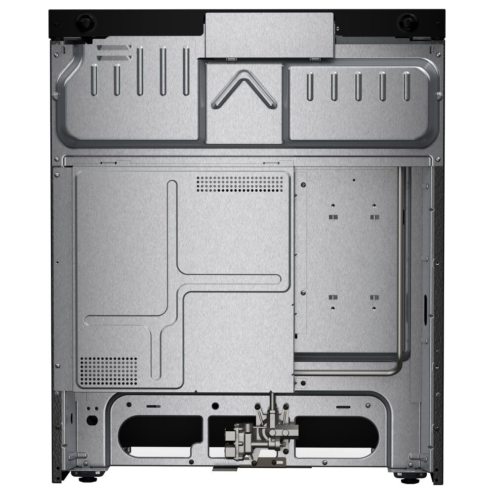 Whirlpool 2-Piece Kitchen Package with Black Stainless 5 Cu. Ft. Smart Gas Range and Fingerprint Resistant Stainless Steel 1.1 Cu. Ft. Flush Mount Microwave, , large