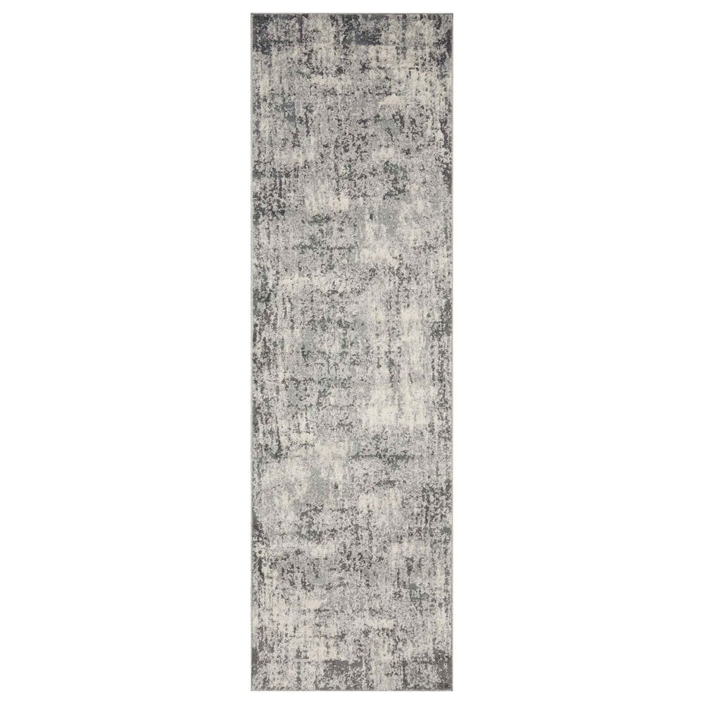 Loloi II Austen 2"4" x 10" Pebble and Charcoal Runner, , large