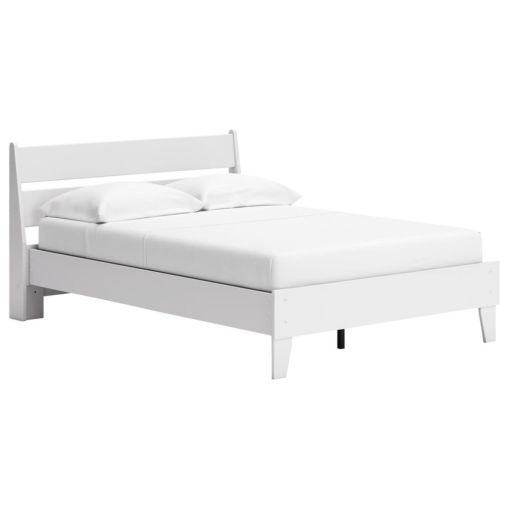 Ashley Socalle Full Panel Platform Bed in Two-tone, , large