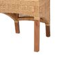 Baxton Studio Moscow Side Chair in Natural Brown and Walnut Brown (Set of 2), , large