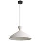 Golden Lighting Aethera 22" 1-Light LED Pendant in White Sandstone, , large