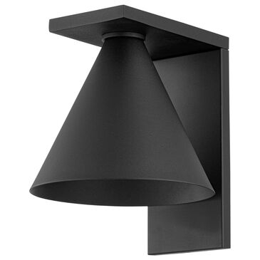 Troy Lighting Sean 12" 1-Light Wall Sconce in Texture Black, , large