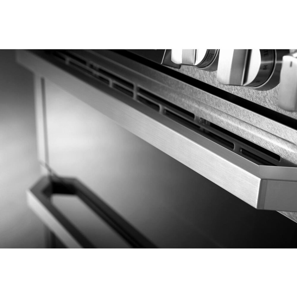 LG SIGNATURE Dual Fuel Double Oven Range in Textured Steel, , large