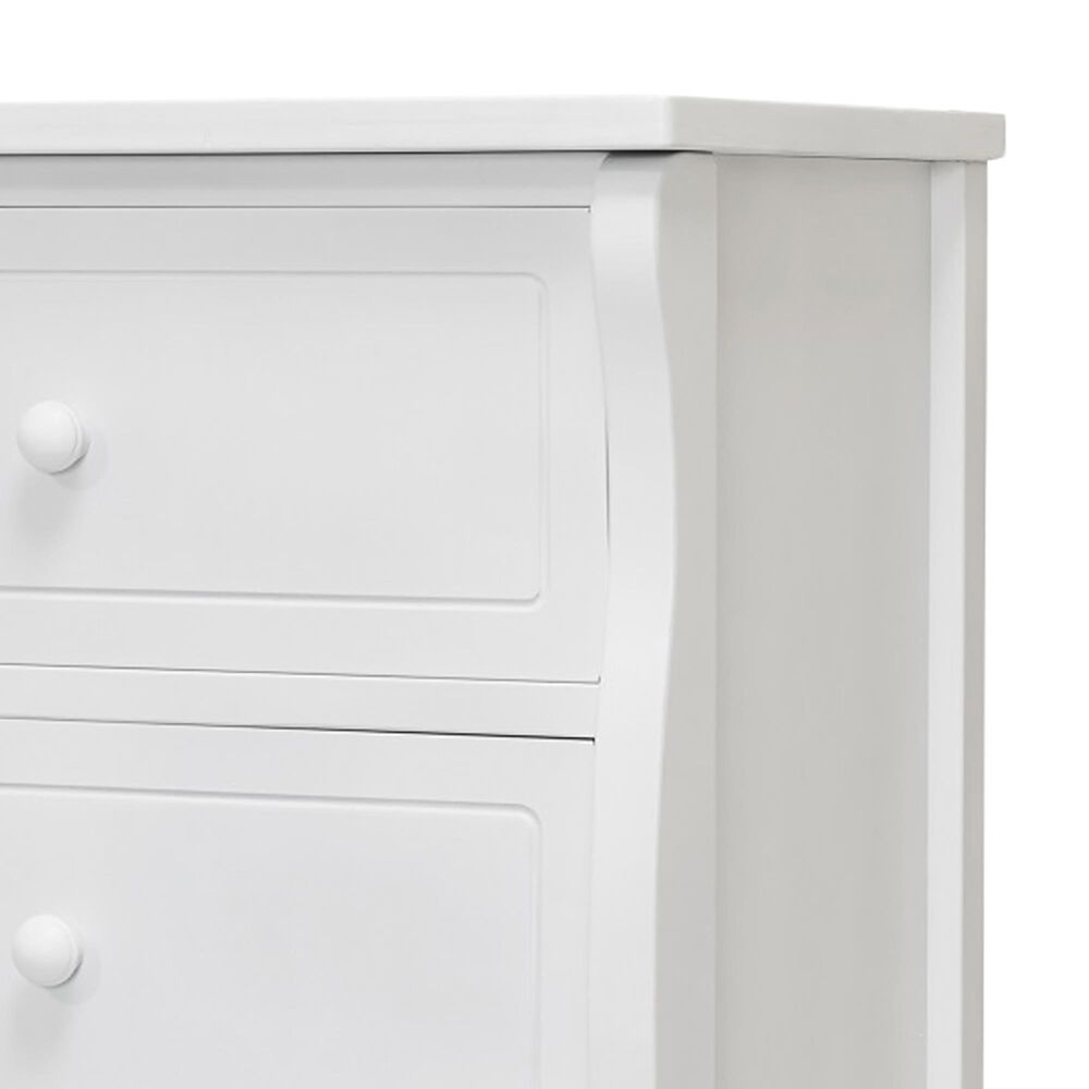 Sorelle Princeton 6-Drawer Double Dresser in White, , large