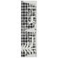 Dalyn Rug Company Wonderland WN32 2"3" x 7"6" Gray Indoor/Outdoor Runner, , large