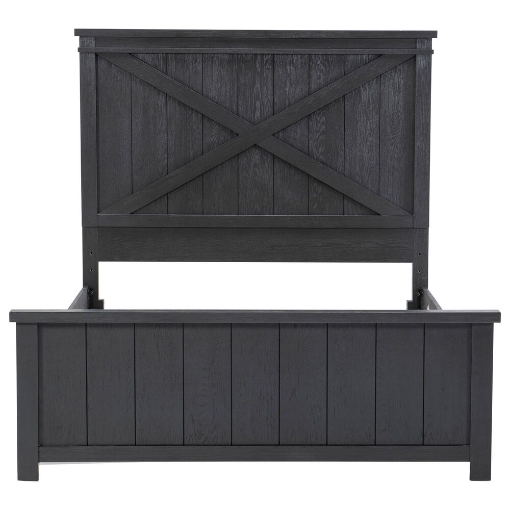 Legacy Classic Flatiron 4-Piece Full Trundle Bedroom Set in Midnight, , large