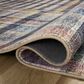 Chris Loves Julia x Loloi Humphrey 2" x 3"6" Plum and Multicolor Area Rug, , large