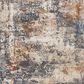 Surya Tuscany TUS-2325 Cream, Gray, Light Beige, Dusty Coral, Brown and Blue 12" x 15" Area Rug, , large