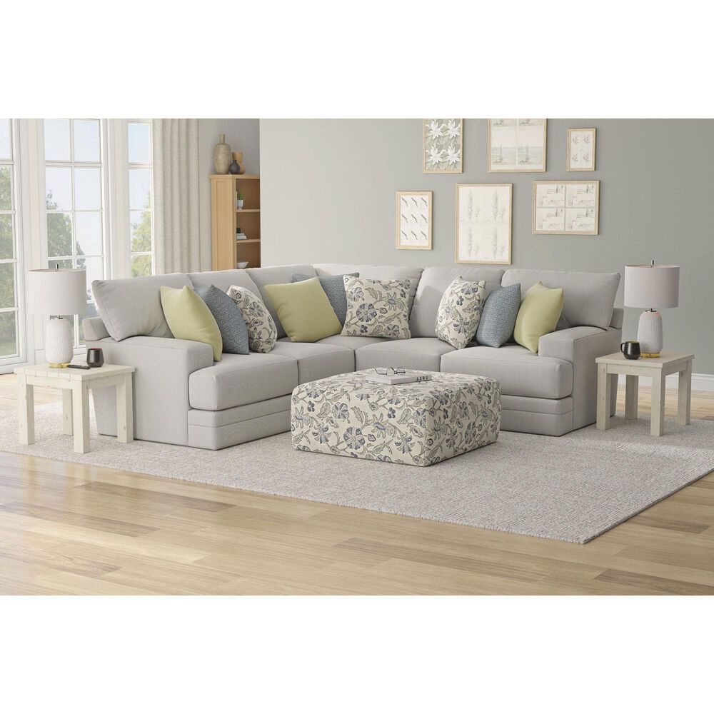 Jackson Furniture Stockbridge Cocktail Ottoman in Denim, , large