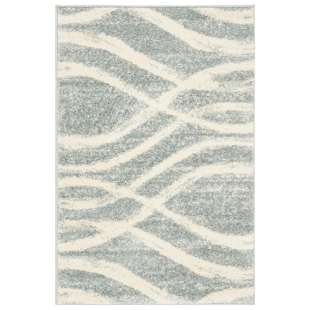 Safavieh Adirondack ADR125T 2"6" x 4" Cream and Slate Runner, , large
