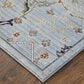 Feizy Melrose 7"10" x 10"3" Blue and Multicolor Area Rug, , large
