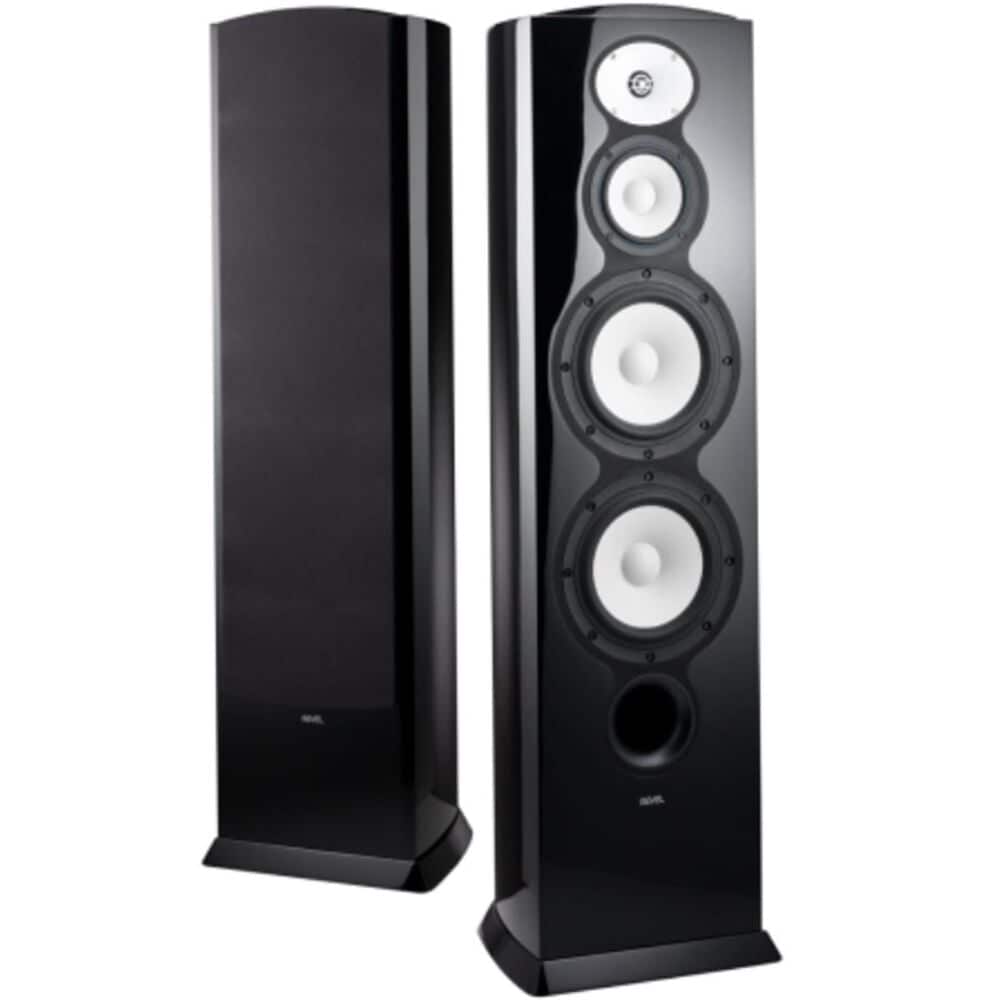 Revel 3-Way Dual 8&quot; Floorstanding Speaker in Black, , large
