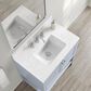 37B Ravello 30" Single Bathroom Vanity Cabinet in Soft Blue with Marble Top and Backsplash, , large