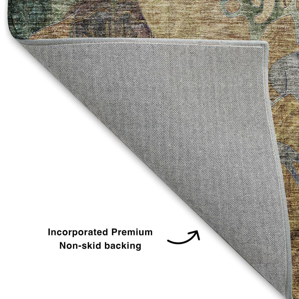 37B Trevi 8&#39; Round Beige Area Rug, , large