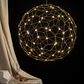 Golden Lighting Spheris 32" 1-Light LED Globe Pendant in Natural Brass, , large