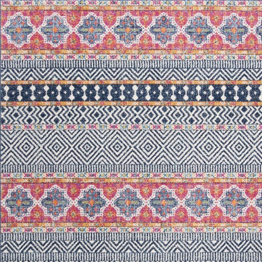 Safavieh Madison MAD797N 2&#39;3&quot; x 6&#39; Navy and Ivory Runner, , large