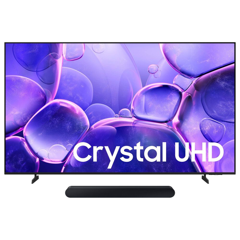 Samsung 85" Class U8000F 4K Crystal UHD - Smart TV with S-Series 5.0 Channel Soundbar in Black and Titan Gray, , large
