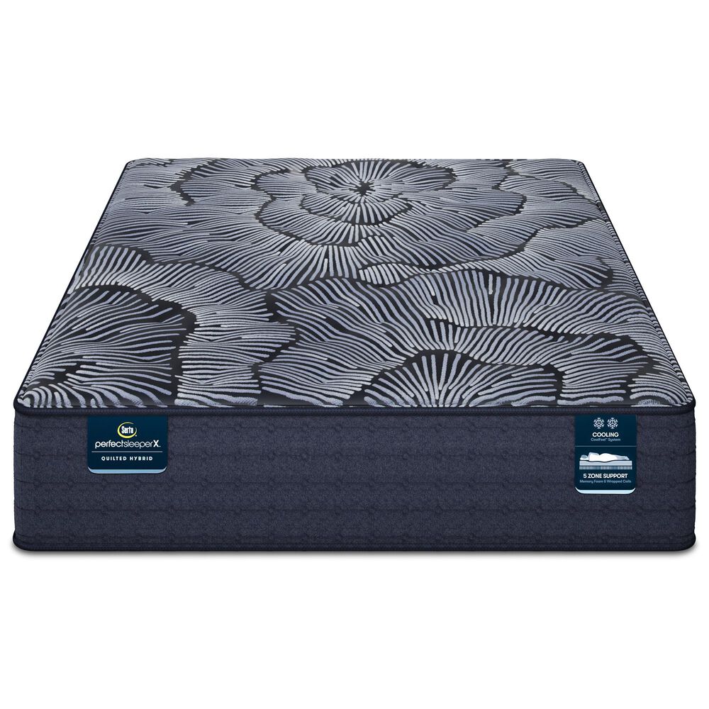 SERTA Perfect Sleeper X Knox Plush Twin XL Mattress with High Profile Box Spring, , large