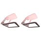 Kanto Elevated Desktop Speaker Stand for Small Speakers in Pink (Set of 2), , large