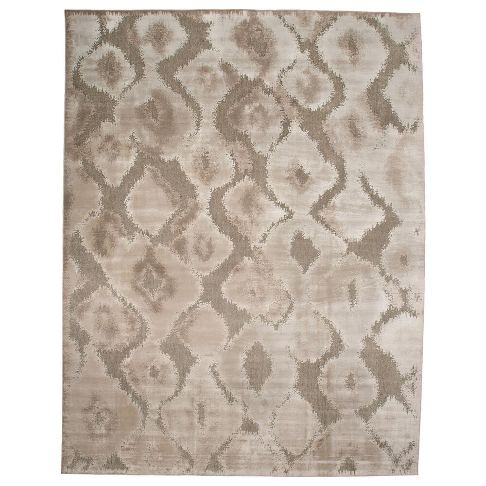 Feizy Rugs Saphir Zam 7"6" x 10"6" Pewter and Gray Area Rug, , large