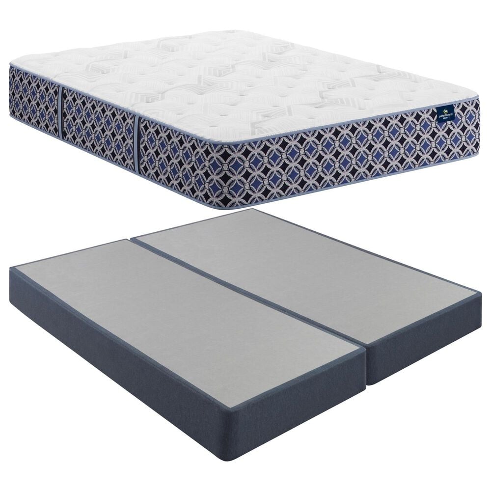 Serta Perfect Sleeper Select Aksarben Plush King Mattress with Low Profile Box Springs, , large
