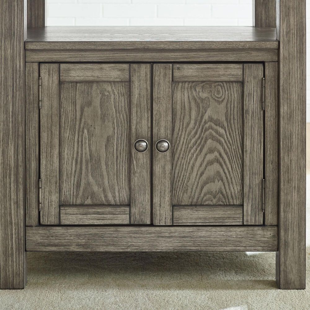 Crystal City Grayson 6Piece Counter Height Dining Set in Driftwood