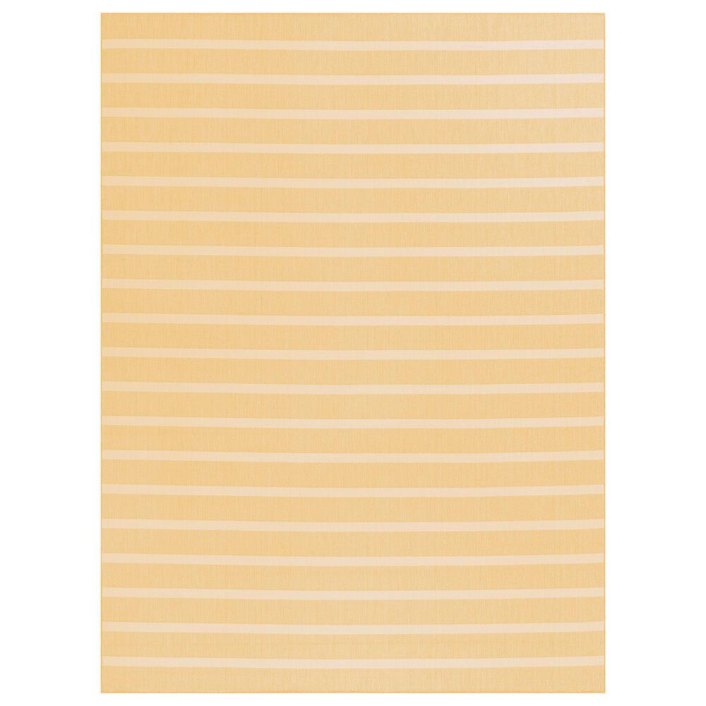 Nourison Positano POS03 Yellow and Ivory 9&#39; x 12&#39; Indoor/Outdoor Area Rug, , large