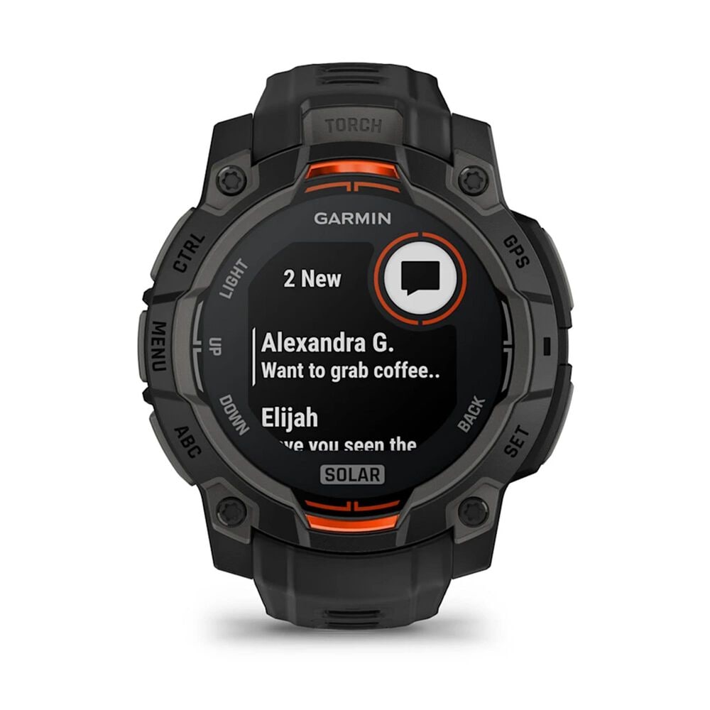 Garmin Instinct 3  45 mm Solar Black, , large