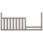 Oxford Baby Chandler Toddler Guard Rail in Stone Wash, , large