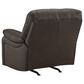 Ashley Leesworth 3-Piece Power Reclining Living Room Set in Dark Brown, , large