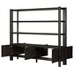 Four Hands Bolton Orwin Wide Bookcase in Smoked Black Oak, , large