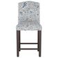 Skyline Furniture Counter Stool in Indian Blockprint Grey, , large