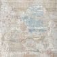 Surya Brunswick 2"7" x 3"11" Blue, Taupe, Cream, Seafoam, Olive and Tan Area Rug, , large