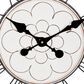 Maple and Jade 32" Wall Clock in Light Brown and White, , large
