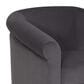 Linon Home Decor Bonnie Swivel Chair in Grey, , large
