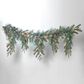 The Gerson Company 72" Holiday Pine and Pinecone Garland with Dropping Branches in Green, , large