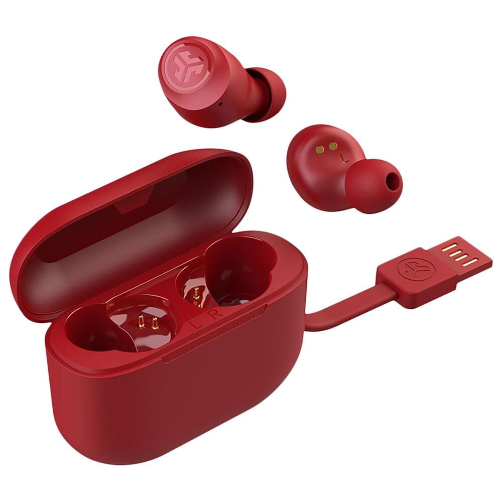 JLab Go Air Pop True Wireless Earbuds in Rose, , large