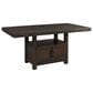 Mayberry Hill Colorado 5-Piece Counter Dining Set in Brown, , large