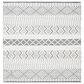 Safavieh Natura NAT855A 6" Square Ivory and Grey Area Rug, , large