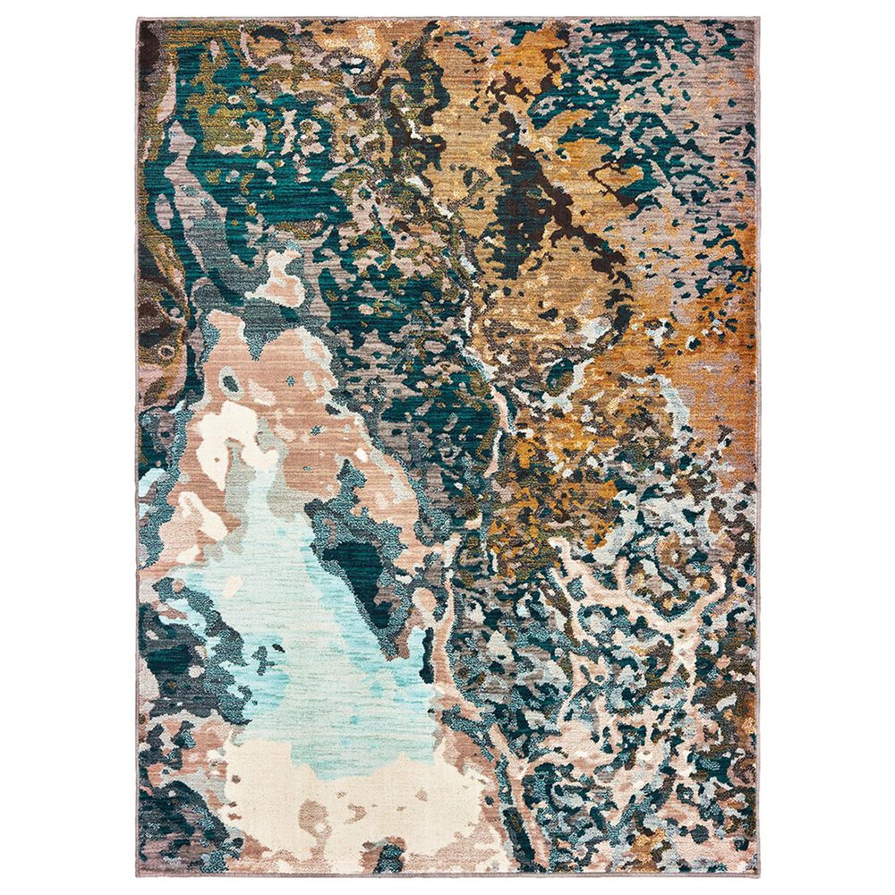 Oriental Weavers Sedona 9490B 9"10" x 12"10" Blue Area Rug, , large