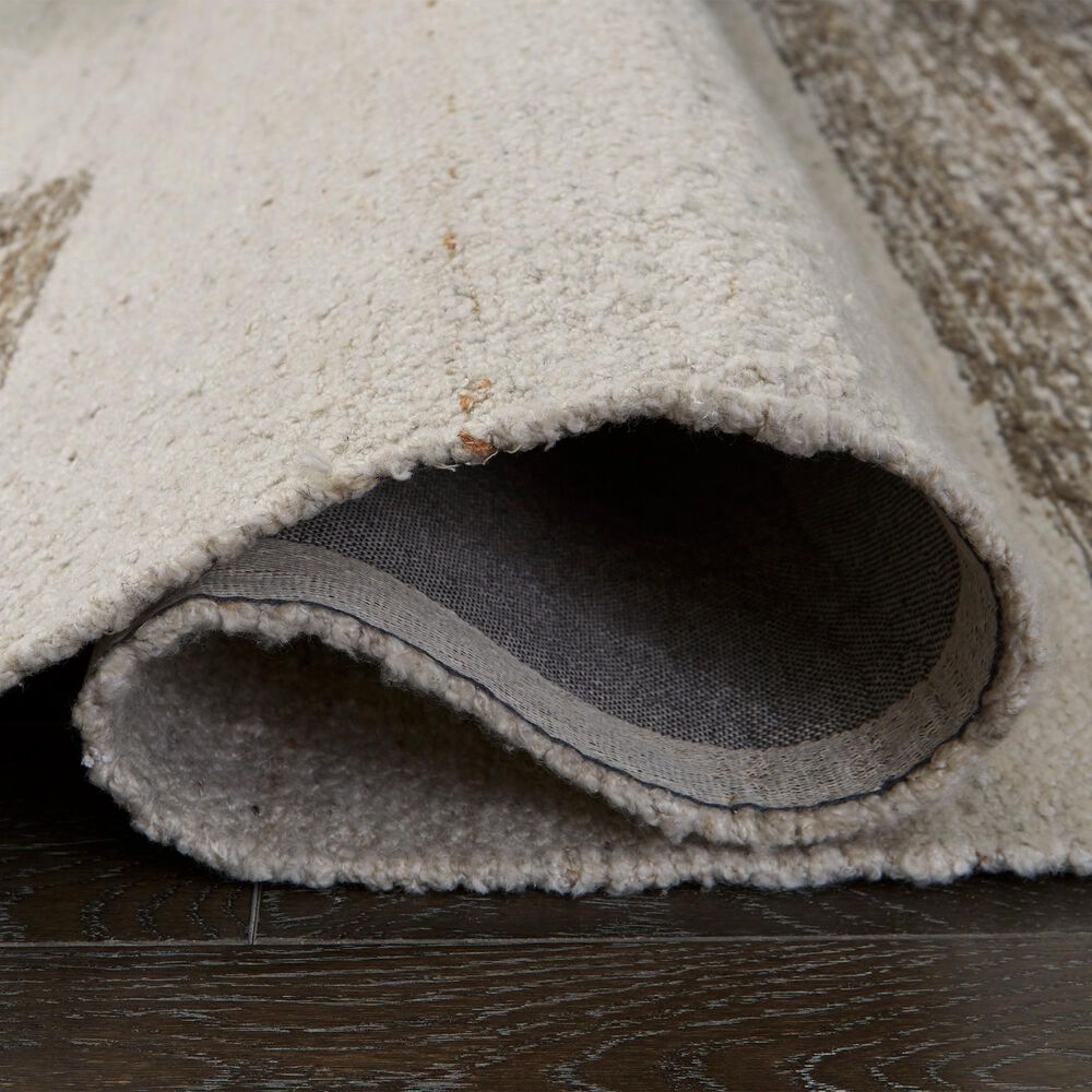 Ashley Barus 5&#39; x 7&#39; Beige, Brown and Gray Area Rug, , large