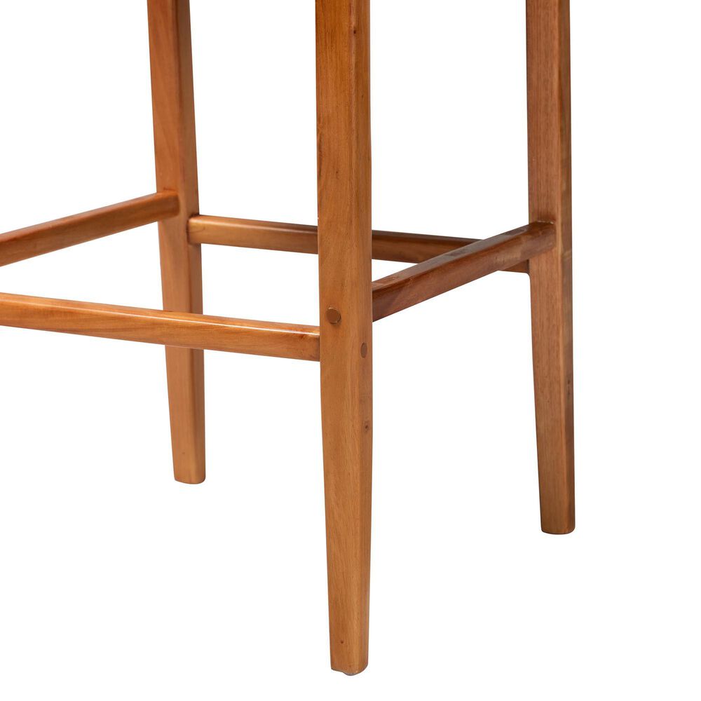 Baxton Studio Chatura Bar Stool in Honey (Set of 2), , large