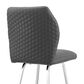 Blue River Tandy 30" Barstool in Gray and Stainless Steel, , large