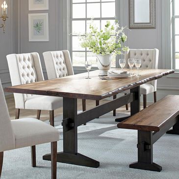 Pacific Landing Burnham Dining Table in Mahogany - Table Only, , large