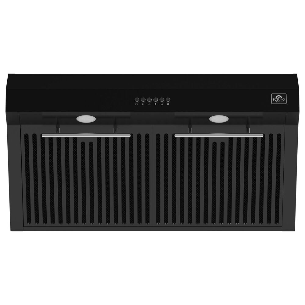 Forno Bari Espresso 30" Under Cabinet Range Hood in Black, , large