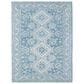 Amer Rugs Boston 5" x 7"6" Teal Blaze Area Rug, , large