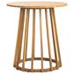 Hearth and Haven 3-Piece Outdoor Bistro Set with Round Table in Teak, , large