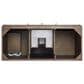 James Martin Vanities Gracyn 48" Single Bathroom Vanity in Sable with 3 cm White Zeus Quartz Top and Rectangular Sink, , large