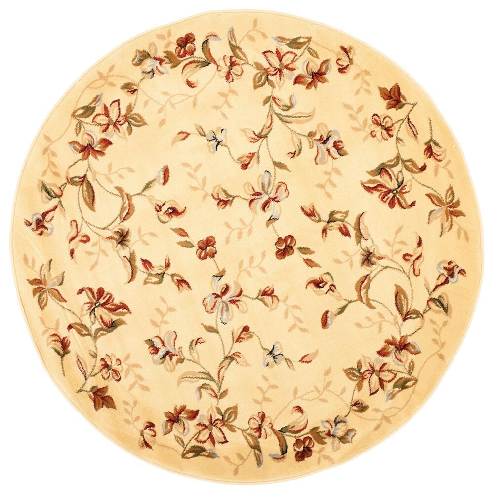 Safavieh Lyndhurst 5"3" Round Beige Area Rug, , large