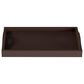 Timberlake Lavish Home Folding End Table in Brown, , large